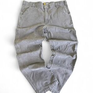 Carhartt grey relaxed fit carpenter pants